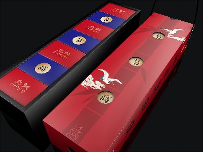 在山東做茶葉禮盒定制，淺談高級(jí)黑的應(yīng)用一